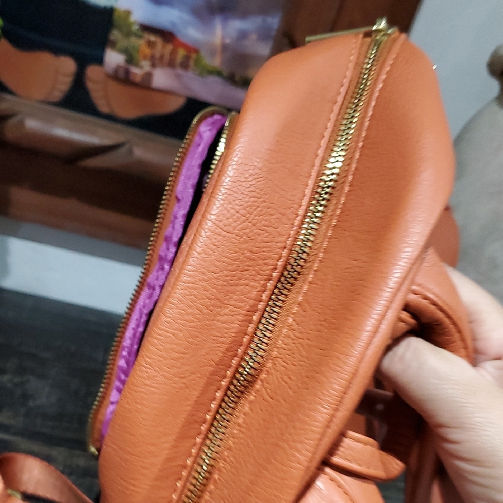 Boxlunch Burnt Orange Kids Character Chibi Mini Backpack with Frozen II Design - Picture 11 of 13